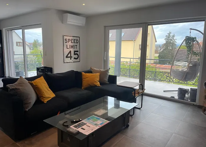 Colmar Appartement Terrasse 10Min Centre Ville